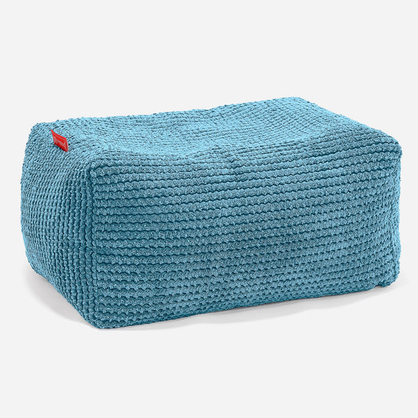Petit Repose Pied Housse de Remplacement - Pompon 01