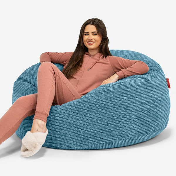 Canapé Pouf Géant Mammouth Housse de Remplacement - Pompon 01