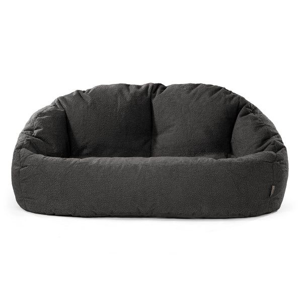 Pouf Canapé Bubble - Bouclé Anthracite 01