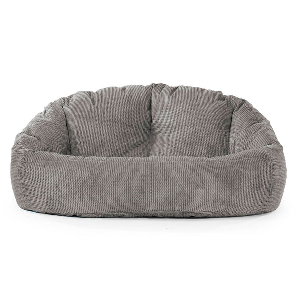 Pouf Canapé Bubble - Pompon Anthracite 01
