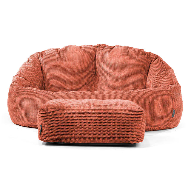 Pouf Canapé Bubble - Pompon Citrouille 02