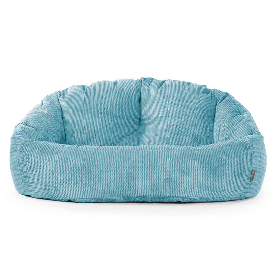 Pouf Canapé Bubble - Pompon Mer Égée 01