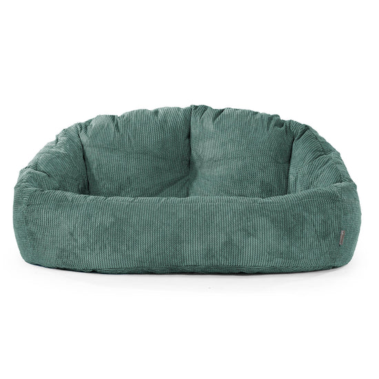 Pouf Canapé Bubble - Pompon Vert Mousse 01