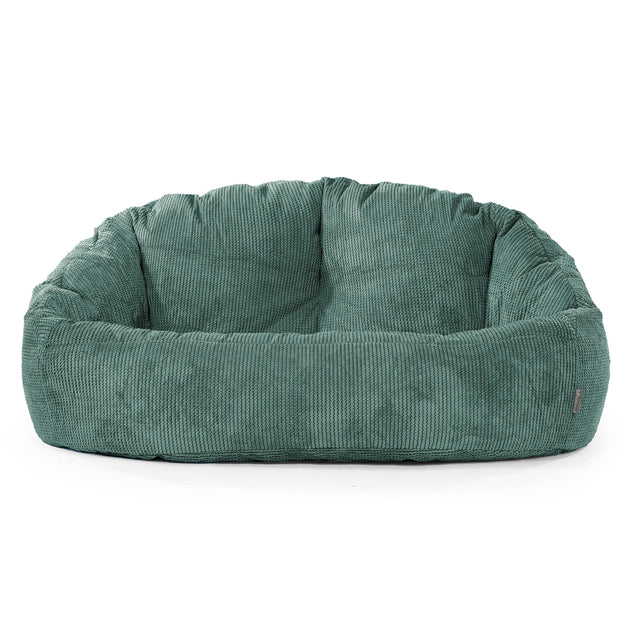 Pouf Canapé Bubble - Pompon Vert Mousse 01