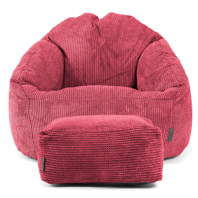 Pouf Chaise Bubble - Pompon Rouge pastel 02