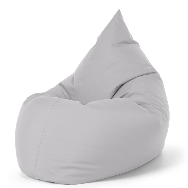 Pouf Géant XXL - Entretien Facile Extérieur Argent 02