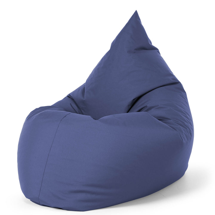 Pouf Géant XXL - Entretien Facile Extérieur Bleu Marine 02