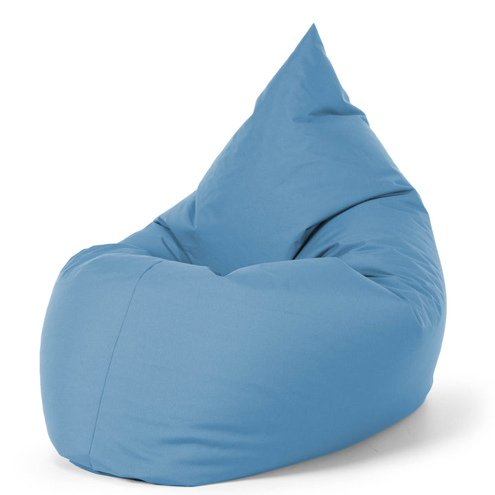 Pouf Géant XXL - Entretien Facile Extérieur Bleu Turquoise 02