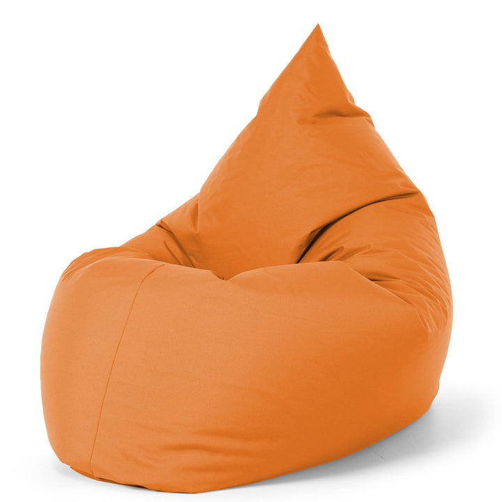 Pouf Géant XXL - Entretien Facile Extérieur Orange 02