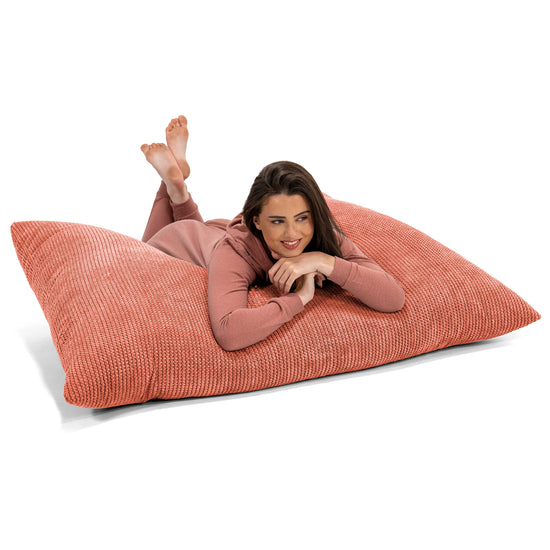 Pouf Géant XXL - Pompon Citrouille 03