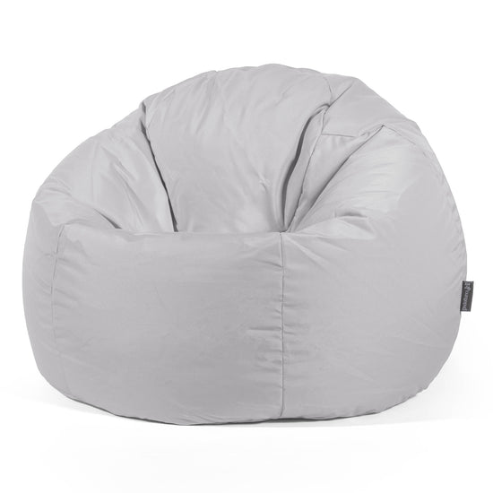 Pouf Poire Classique - Entretien Facile Extérieur Argent 01