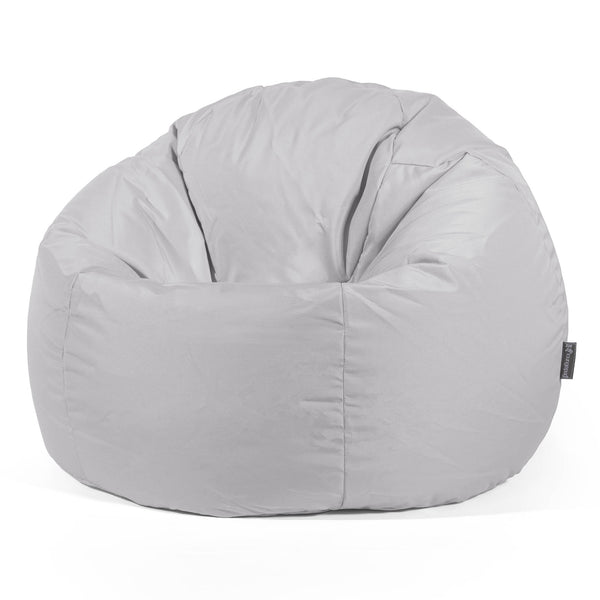 Pouf Poire Classique - Entretien Facile Extérieur Argent 01