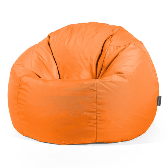 Pouf Poire Classique - Entretien Facile Extérieur Orange 01