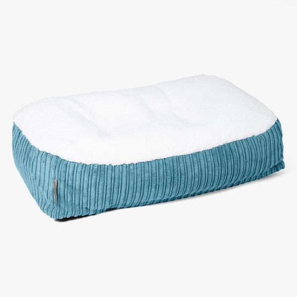 Lit pour Chien, Taille Moyenne Housse de Remplacement - Sherpa & Côtelé 01
