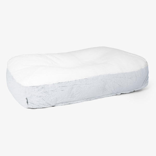 Lit pour Chien, Taille XL Housse de Remplacement - Fausse Fourrure Lapin 01