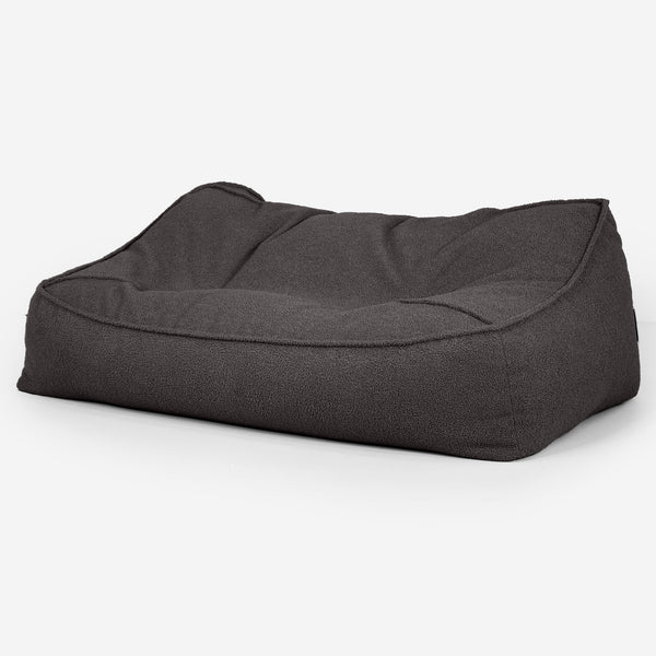 Le Canapé Pouf Doudou Housse de Remplacement - Bouclé 01