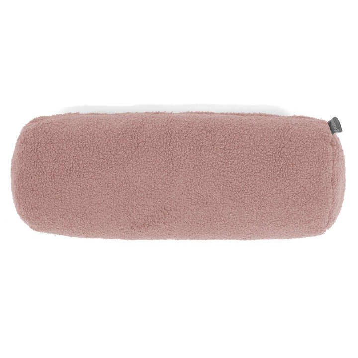 Housse de Traversin 20 x 55cm - Bouclé Rose 02