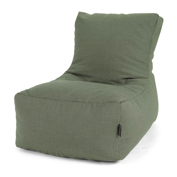 Pouf Bain de Soleil Extérieur - Sunbrella Olive 01