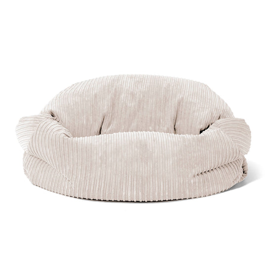 Pouf Canapé Sabine - Côtelé Ivoire 02