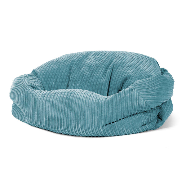 Pouf Canapé Sabine - Côtelé Mer égée 01