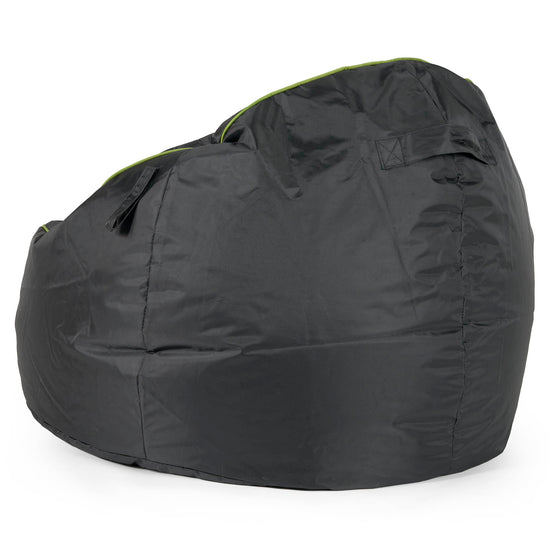 Pouf Gamer Egg - Noir / Vert 03