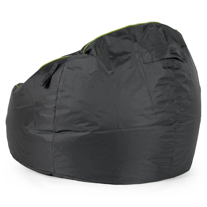 Pouf Gamer Egg - Noir / Vert 03