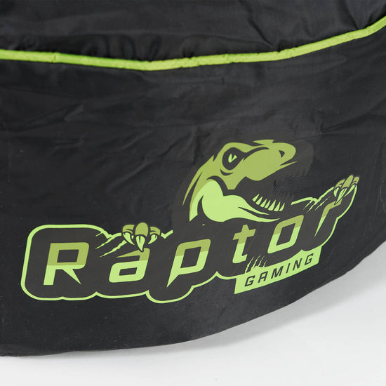 Pouf Gamer Egg - Noir / Vert 08