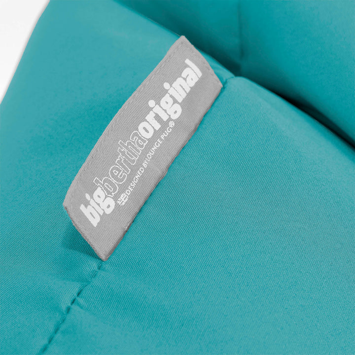 Pouf Poire Classique - Olefin Aqua 03