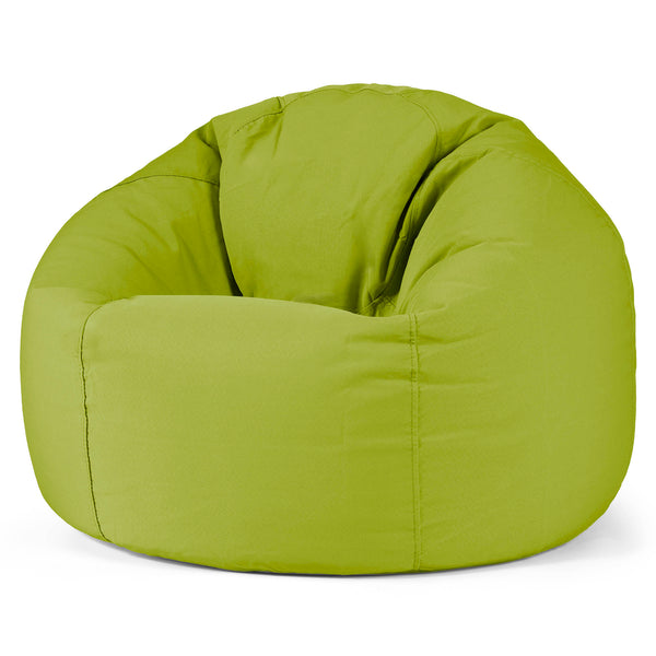 Pouf Poire Classique - Olefin Vert Acide 01