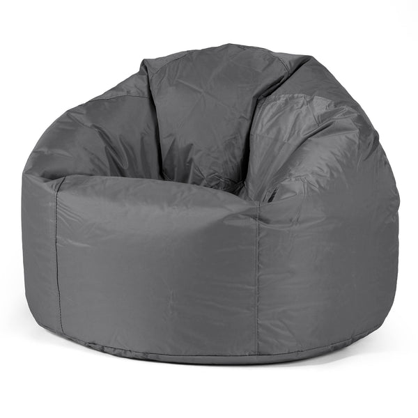 Pouf Poire Classique - SmartCanvas™ Anthracite 01