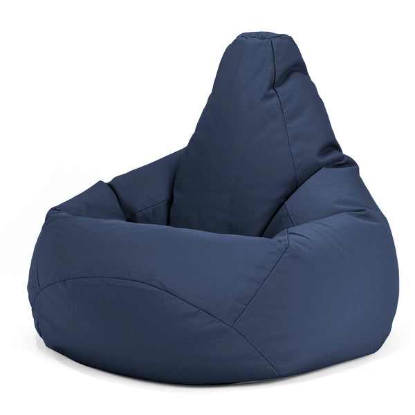SoleiStorm™ Ultra 2000 h+ Pouf Poire Gamer - Olefin Bleu Marine 01