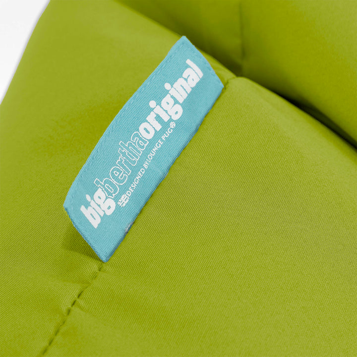 SoleiStorm™ Ultra 2000 h+ Pouf Poire Gamer - Olefin Vert Acide 03