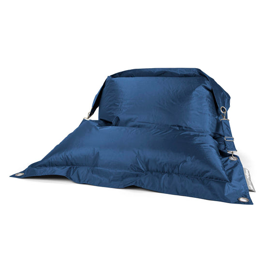 Pouf Géant XXL Original 'Braced' - SmartCanvas™ Bleu Marine 01
