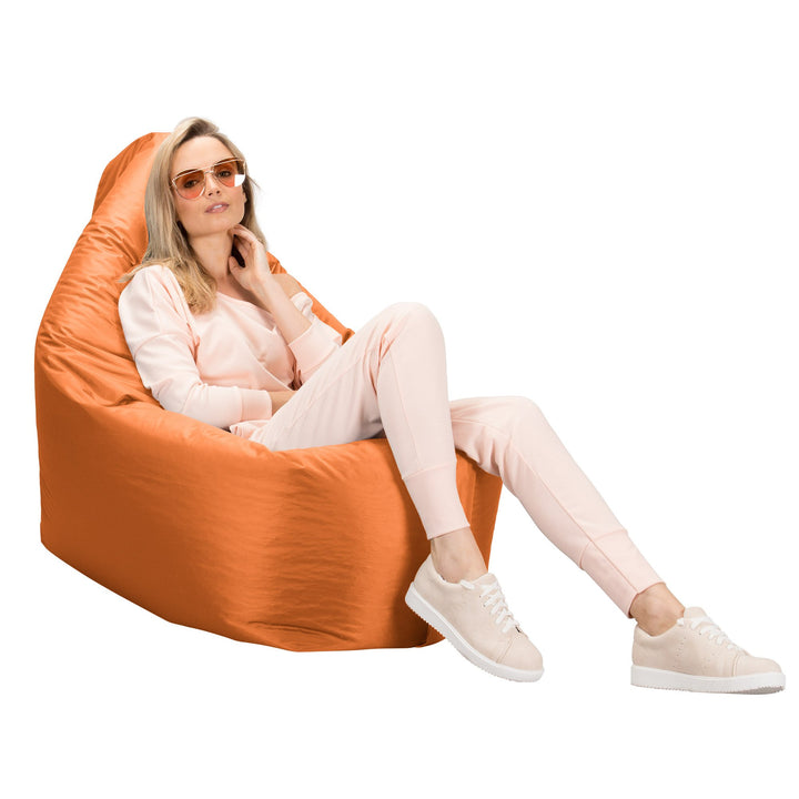 Pouf Géant XXL Original - SmartCanvas™ Orange Clair 05