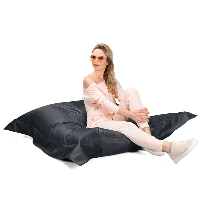 Pouf Géant XXL Original - SmartCanvas™ Gris Platine 03