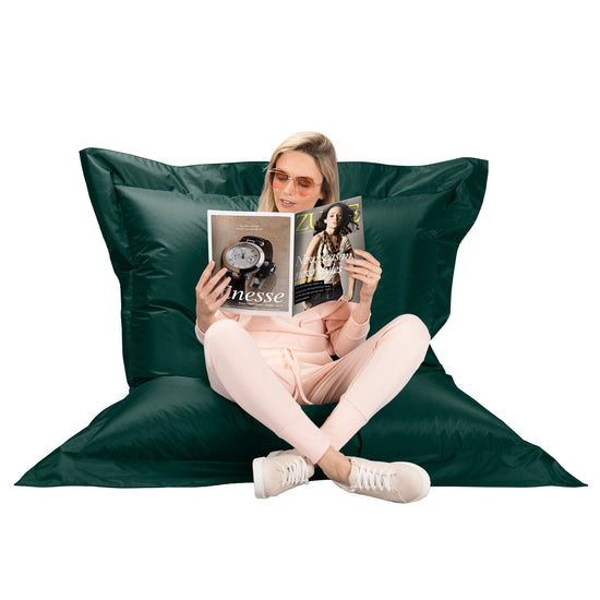 Pouf Géant XXL Original - SmartCanvas™ Bleu Canard 01