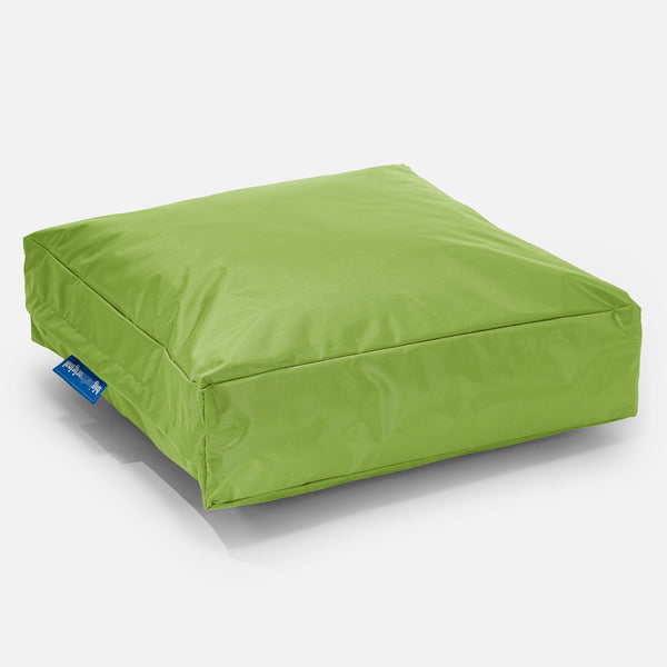 SmartCanvas™ Grand Coussin de Sol Extérieur - Vert Acide 01