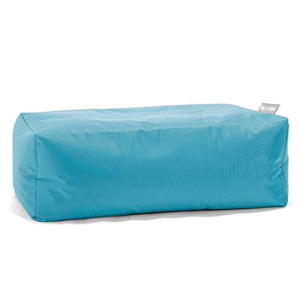 SmartCanvas™ Gros Pouf Repose Pied - Aqua 01