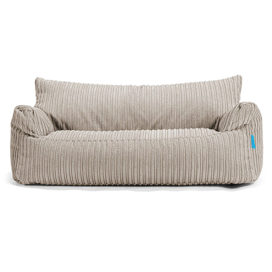 Joséphine Canapé Pouf pour Enfant 1-5 ans - Côtelé Vison 01