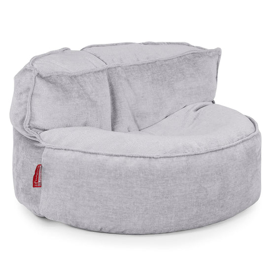 Canapé Pouf Chloe - Chenille Gris 01