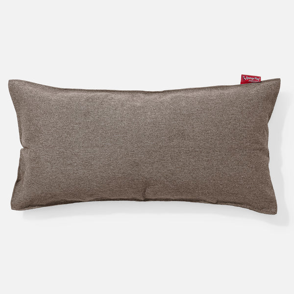 Coussin Rectangulaire Géant 40 x 80cm - Interalli Laine Biscuit 01