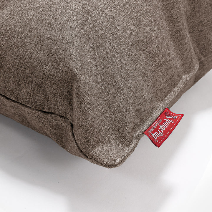 Coussin Rectangulaire Géant 40 x 80cm - Interalli Laine Biscuit 02