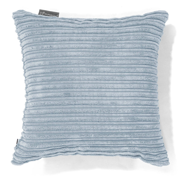 Coussin 47 x 47cm - Côtelé Bébé Bleu 01