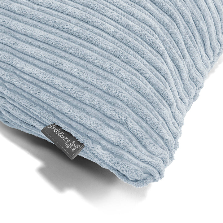Coussin 47 x 47cm - Côtelé Bébé Bleu 03