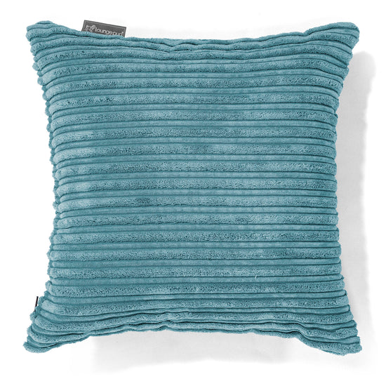 Coussin 47 x 47cm - Côtelé Mer Égée 01