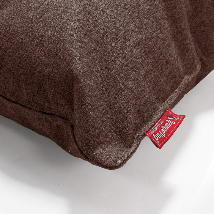 Coussin 47 x 47cm - Interalli Laine Marron 02