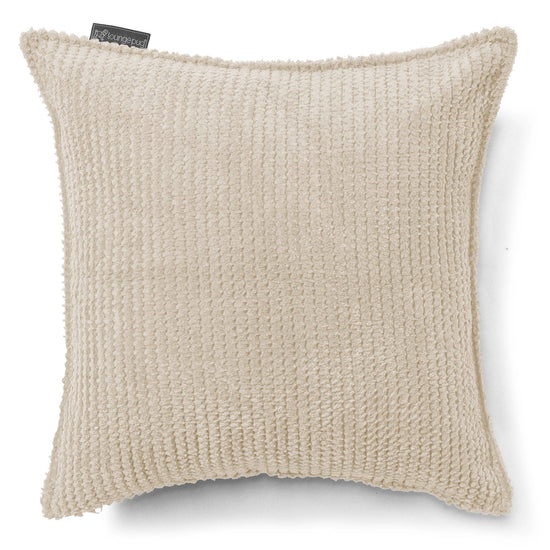 Coussin 47 x 47cm - Pompon Crème 01