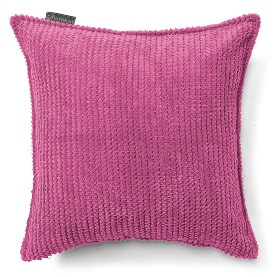Coussin 47 x 47cm - Pompon Rose 01
