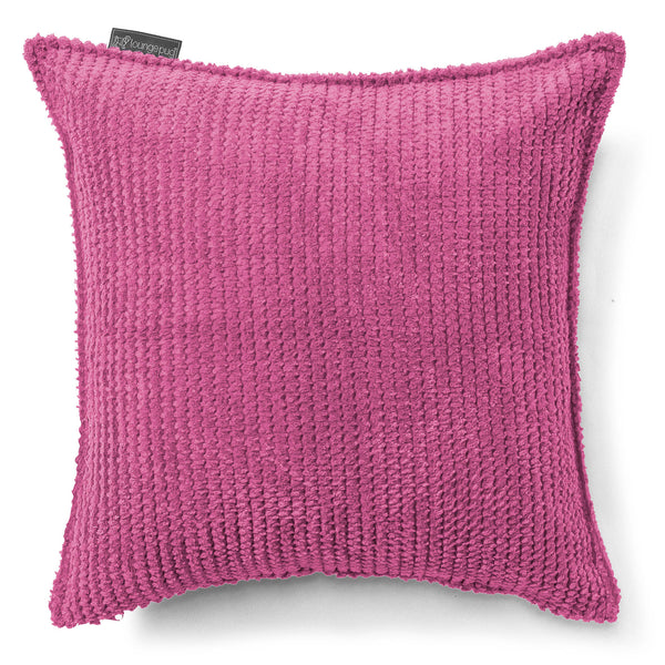 Coussin 47 x 47cm - Pompon Rose 01