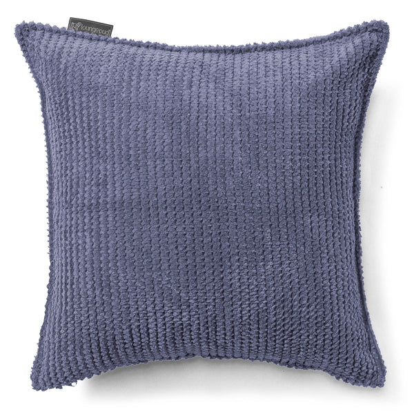 Coussin 47 x 47cm - Pompon Violet 01